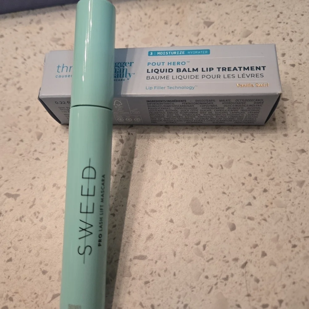 Thrive Causemetics Liquid Balm Lip Treatment - Sweed MASCARA BUNDLE